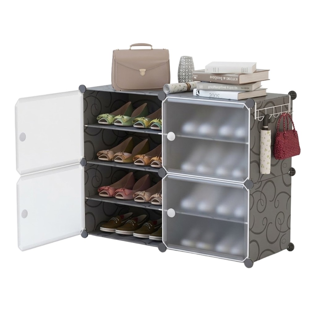 CLARIO Multifunctional Stackable Shoe Rack - JIJI.SG