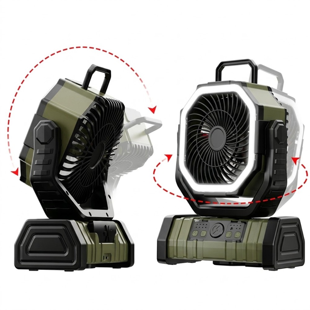 ORKAN Wireless Outdoor Portable Camping Fan - JIJI.SG