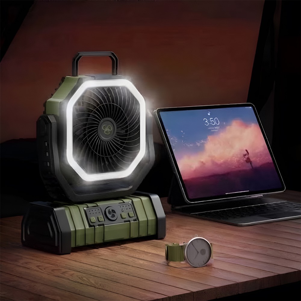 ORKAN Wireless Outdoor Portable Camping Fan - JIJI.SG