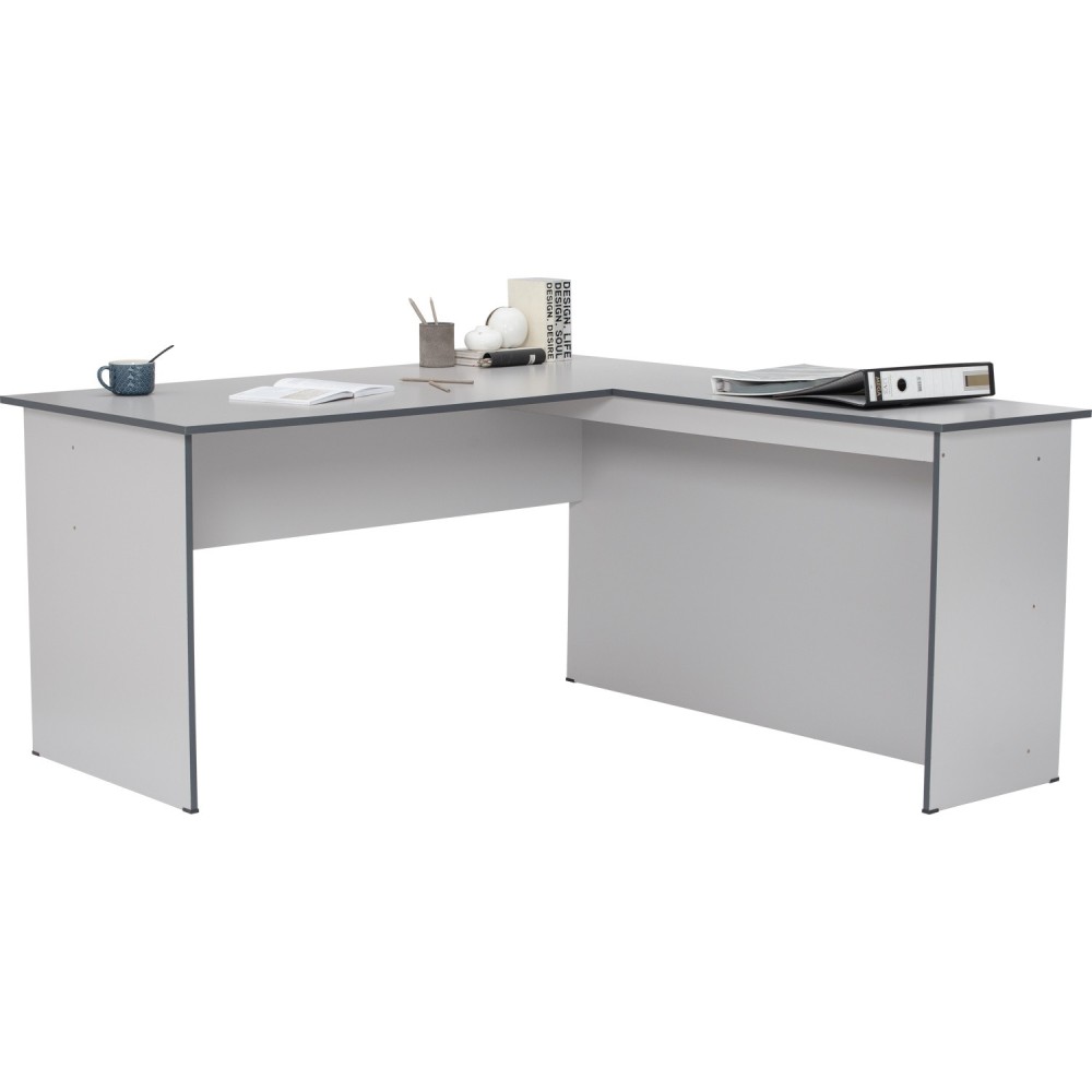 EDWARD L-Shape Corner Desk - JIJI.SG