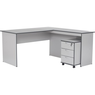 EDWARD L-Shape Corner Desk - JIJI.SG