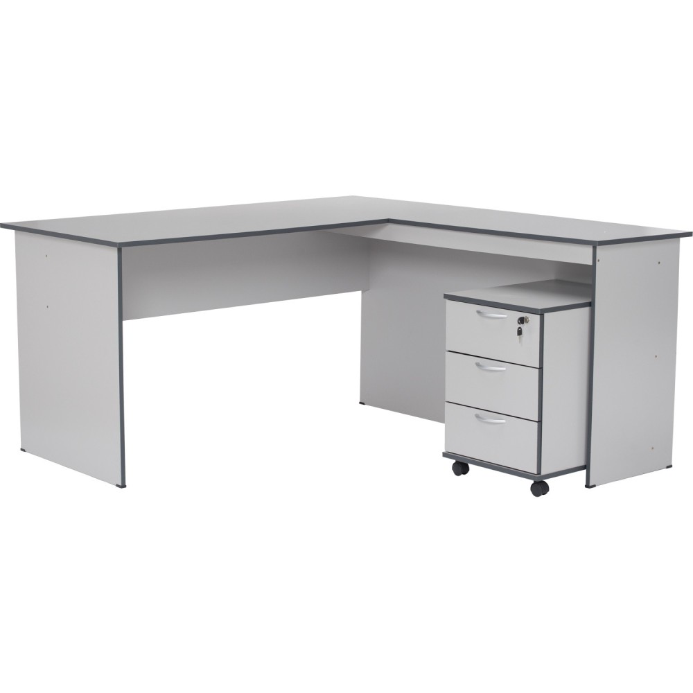 EDWARD L-Shape Corner Desk - JIJI.SG