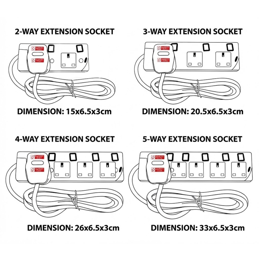 SUM Extension Socket - JIJI.SG