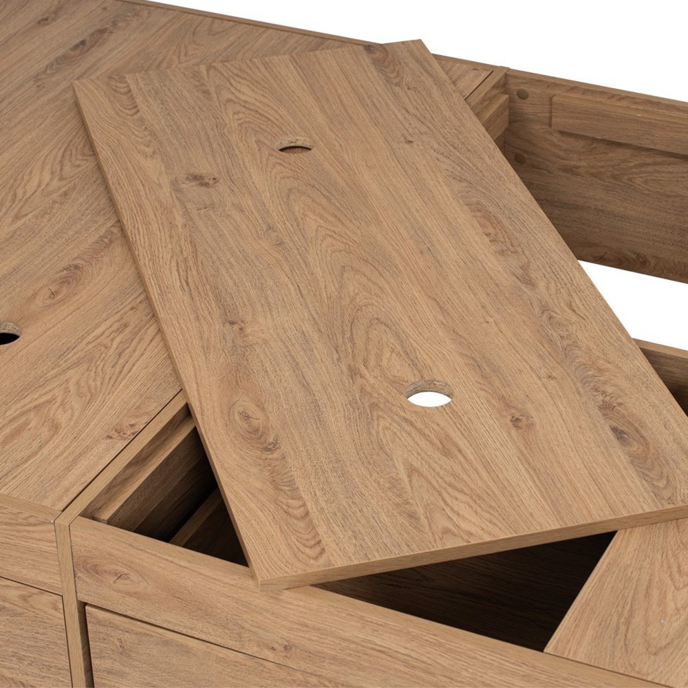 (AS-IS) DAKO Bed Frame with Storage Drawers - JIJI.SG