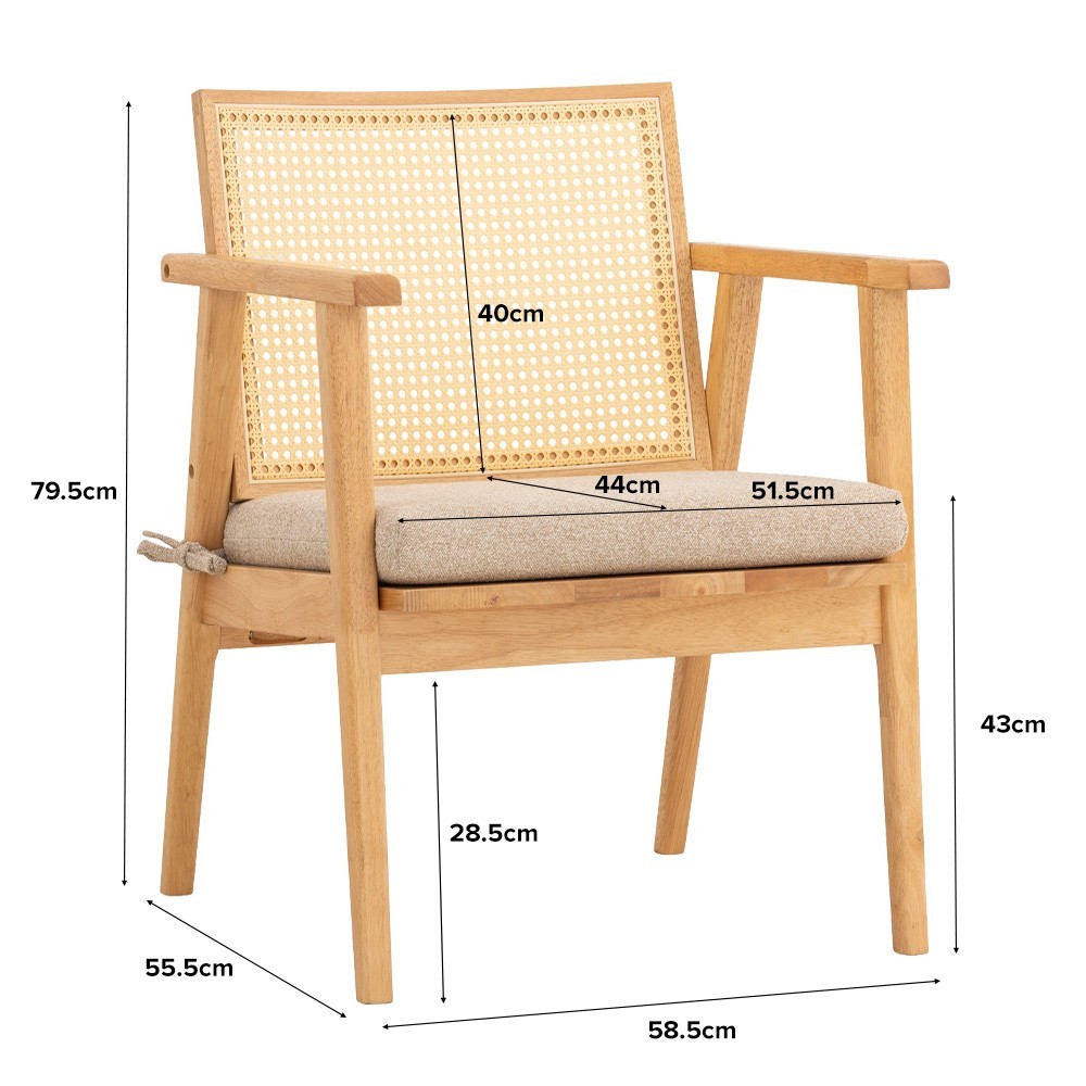 (AS-IS) KIERI Lounge Chair - JIJI.SG