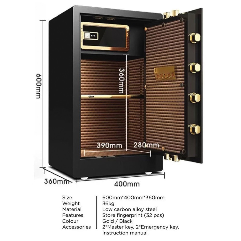 Tiger Deluxe Commercial Safe Box - JIJI.SG