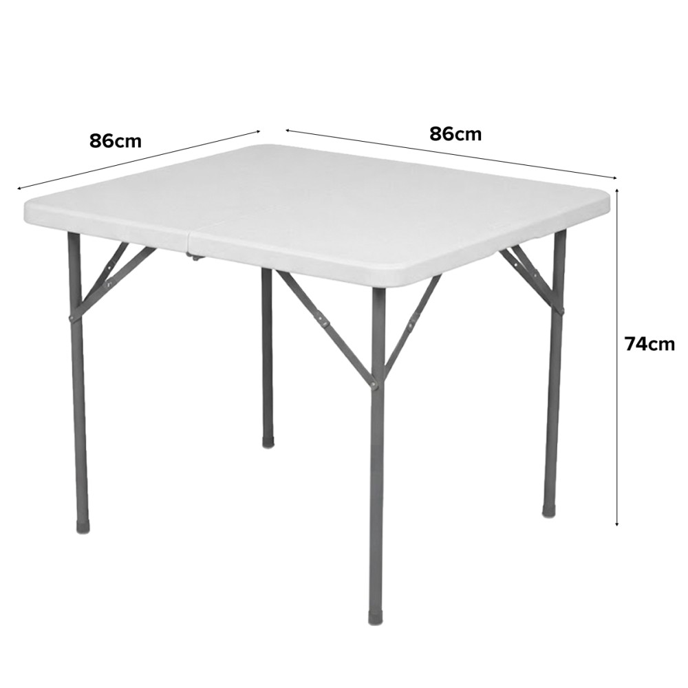 HDPE Square Folding Table - JIJI.SG