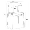 FABIENNE Chair, Stackable - JIJI.SG