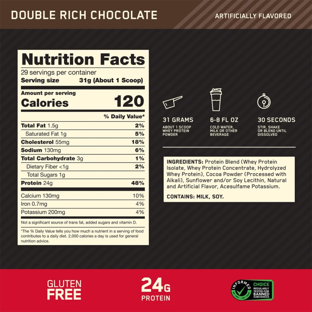 Optimum Nutrition Gold Standard 100% Whey - JIJI.SG
