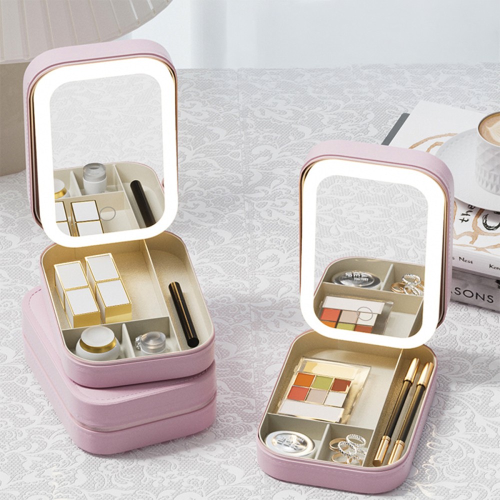ENORA Portable LED Makeup Mirror Bag - JIJI.SG