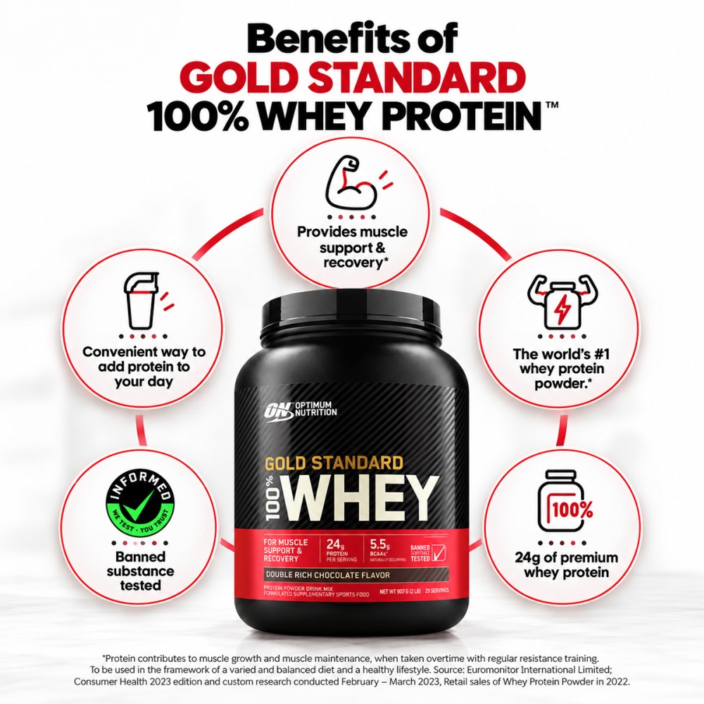 Optimum Nutrition Gold Standard 100% Whey - JIJI.SG