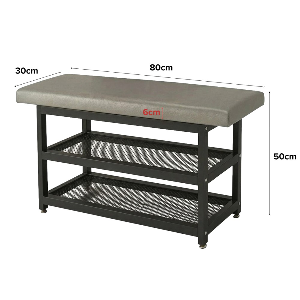 BALSER Cushion Shoe Bench Rack - JIJI.SG