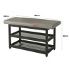 BALSER Cushion Shoe Bench Rack - JIJI.SG