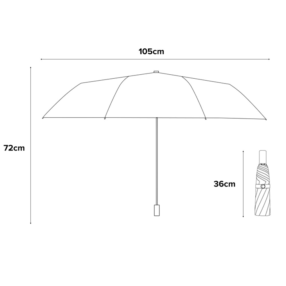 ORIAX Automatic Folding Umbrella - JIJI.SG
