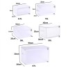 FOHRA Transparent Waterproof Storage Organizer - JIJI.SG