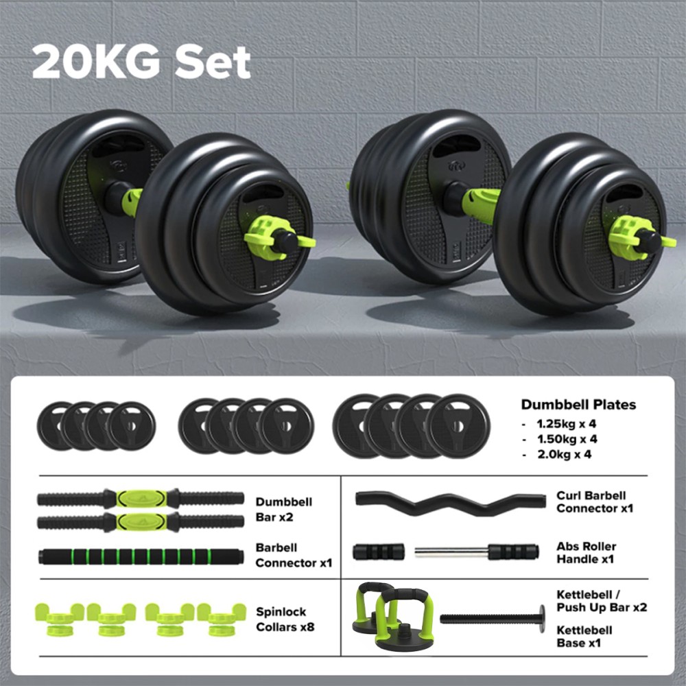 FITNET SMART 6 in 1 Dumbbell Set - JIJI.SG