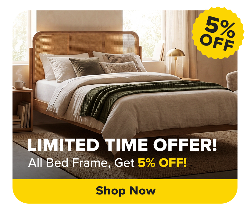 bed frame 5 off